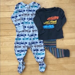 Old Navy Car Pajama Bundle